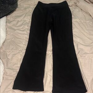 Black Flared Dress Pants